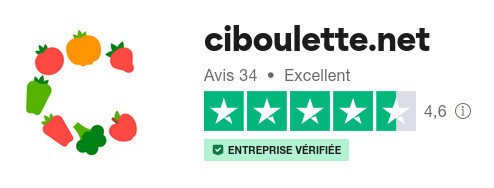 notes de ciboulette sur trustpilot
